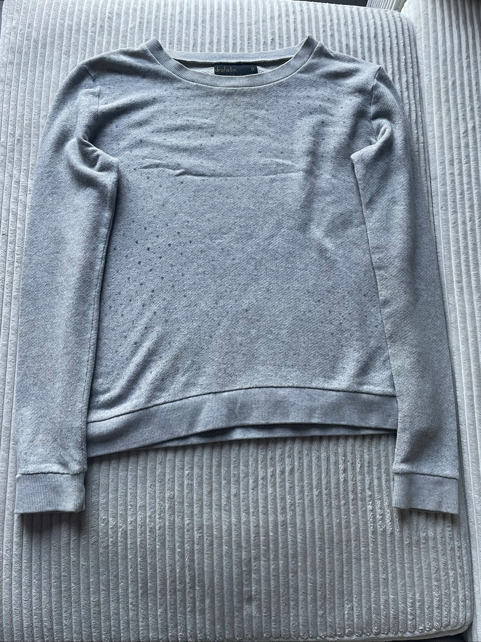Sweat gris femme Drolatic